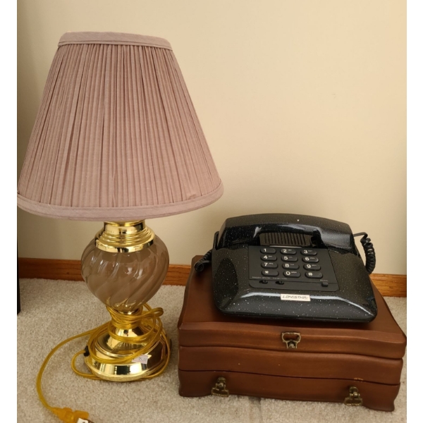 Lamp, House Phone, Jewellery Box 
