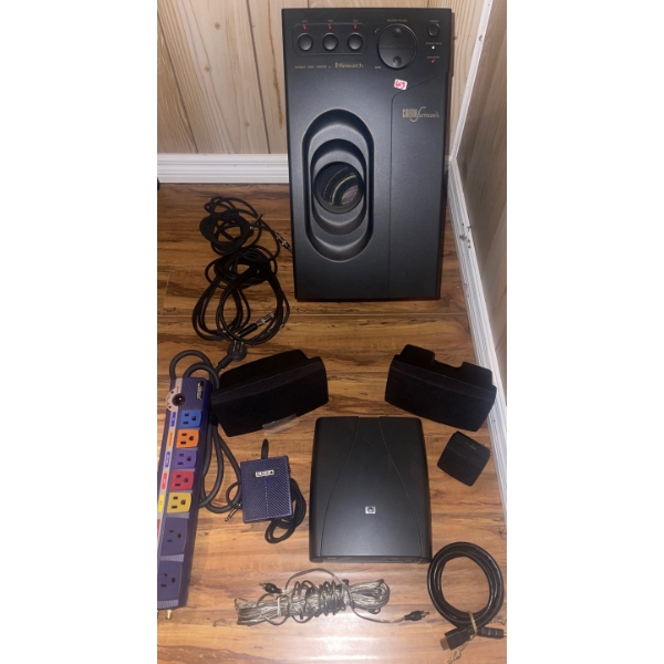 Cinema Surrond Sound System & Components w/ HP Accessory