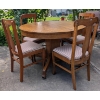 Image 1 : Rare Pine 5 Piece Dinette Set With Table and Four Chairs