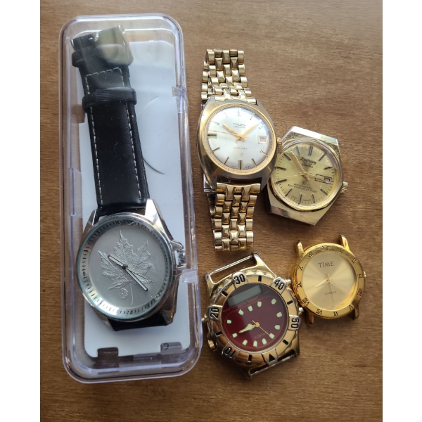 Watches- Maple Leaf Watch, Gruen and Longreene Watches