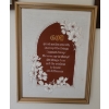 Image 3 : Hangable Decor - Prints, 'Welcome to Our Home' , Religious Handmade Plaque 