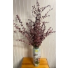 Image 2 : Assorted Decor - Oak End Table 24T Baskets Florals & More