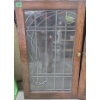Image 2 : 4 Wooden Framed Brass Handled Doors/Windows W/Hinges All Need TLC