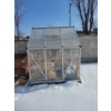 Image 3 : Hybrid 6ftx6ft Greenhouse Clear & Twin Wall Silver Frame Palram-Canopia