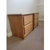 Image 2 : Pair of Oak Bedside Tables/Dressers 25x18x23