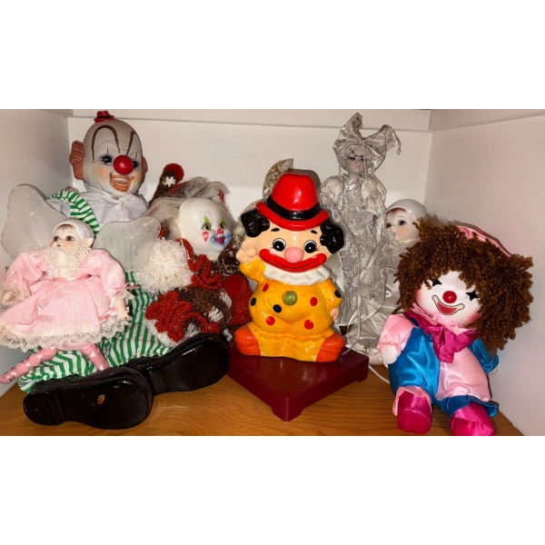 Mentally Unstable Clown Collection - Perfect Prop For Halloween Festivities  13T