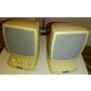 Image 4 : Two Dell Vintage Screens & Laptop Bags