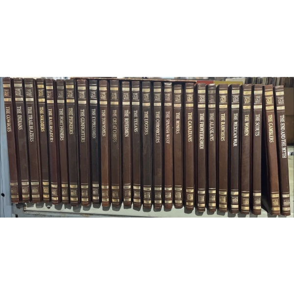 Time Life Books "The Old West" Complete Series