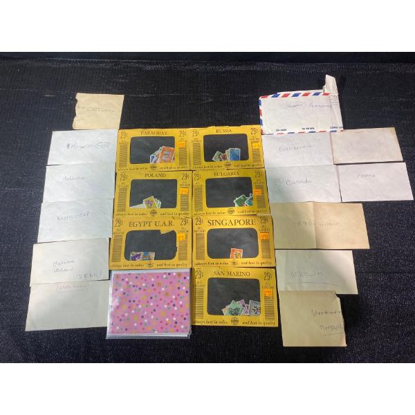 Collection of Stamps from Around the World