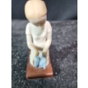 Image 14 : Cybis Figurines- Sitting w/ Apple: 4.5 W, 3.5 D, 8 T, Holding Bear,  Kneeling 4.5 T