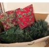 Image 1 : Winter Holiday Tree Set Up & Adorable Holiday Pillows 