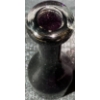 Image 2 : Antique Amethyst Glass Hand Blown Vase