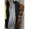 Image 6 : Vintage Women's Fur Coat (Small/ Narrow Fit) and Assorted Men's Coats (Fit Large), Men's Hats