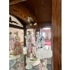 Image 2 : Display Cabinet with Light 76”l x 30.5”w x 13”d. Plus all the ceramic figurines. Load the car, this 