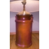 Image 4 : Ceramic Table Lamp With Milk Can Design and Fabric Shade