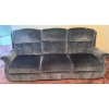 Image 1 : Three Seat Sofa w/ Reclining Feature 52 w, 32 d, 32 h