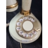 Image 3 : Vintage Ivory Candlestick Phone and Rotary Dial Tabletop Phone 