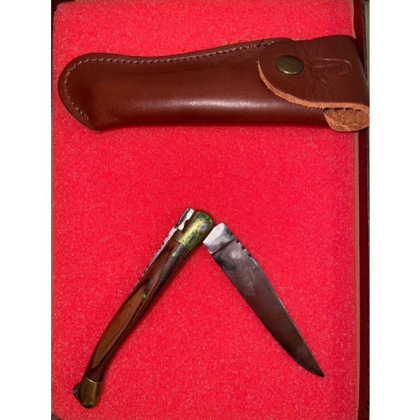 Laguiole Authentique 12C27 Knive w/ Case 