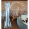 Image 7 : Crystal Servingware w/ Sandland Ware Cream/Sugar Bowl Set
