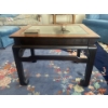Image 1 : Walnut Asain Inspired End Table 28x23x21
