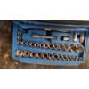 Image 5 : Adjustable  LED Life Tall Bright Work Light (Works), Mastercraft Large Tool Box w/ Tools, Fan & More