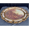 Image 5 : Decorative Oval Trays - Floral and Natural