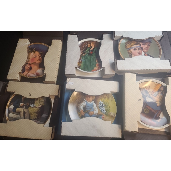 Collection of Plates Including: "Little Boy Blue"