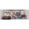 Image 1 : Assorted Painted Vases and Ashtrays