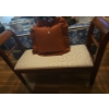 Image 1 : Heavy Mahogany Wood Bench 44L x 16D x 30T