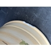 Image 5 : Pair of Lamps - Floral One is Chipped (33T), Metal One is 48T 
