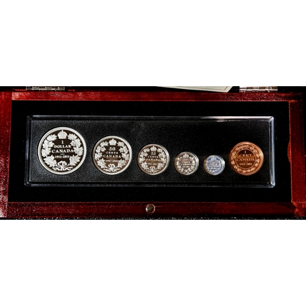 2011 1911 Silver Dollar, 100th Anniversary - Special Edition Proof Set - 92.5% Sterling Silver