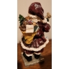 Image 3 : Holiday Decor: Wooden Sign on Stake 11.5 X 32, Resin Santa 16 T, Gift Bags, Floral and More!  