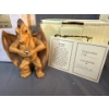 Image 7 : Krystonia Hand Painted Figurines, Made in England w/ Certificates,  6 Pieces - Largest ~5in Long