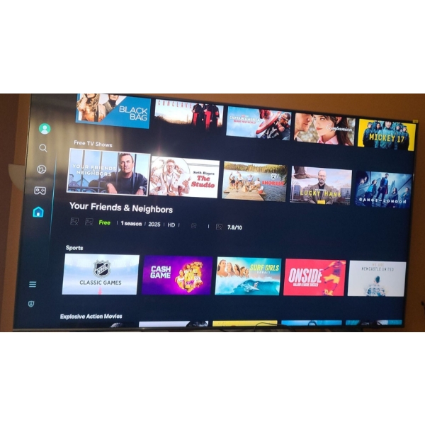 Samsung Smart TV w/ Remote 60" Model Code QN60Q60BAFXZC