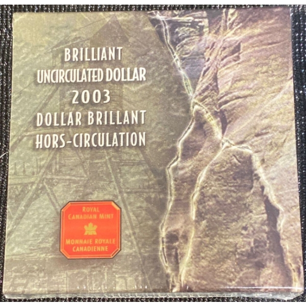2003 Brilliant Uncirculated Dollar 92.5% Silver 25.175 Grams
