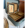 Image 3 : Large Variety Of Photo Frames. Stunning Little Girl Art Framed And Beautiful Blue Vintage Suitcase