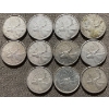 Image 1 : Canadian 25-cent Pieces 80% Silver 64.13 Grams