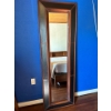 Tall Full Body leather Wrapped Mirror H71' W24"