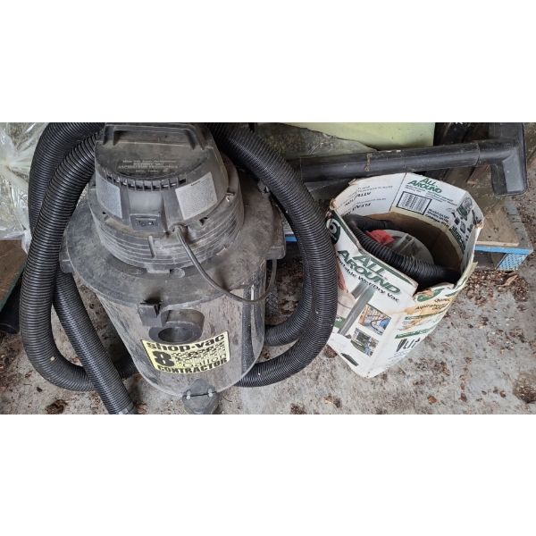 Shop Vac 8 Gallon Contractor 7000 c, Panasonic mc v5735 Upright, All Round 6 Gallon Garage Vacuum