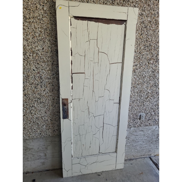 Antique wooden door - 34W, 81T, 2D