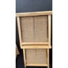 Image 3 : Wooden Laundry Hampers + Organizers - Set of 4, Hamper is  20W, 20T