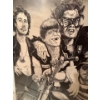 Image 3 : Canadian Band SNFU-Edmonton's Influential Punk Band Framed Print
