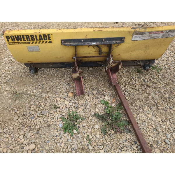 Powerblade Plow Attachment for Tractor 48 W, 38 D, 18 T 