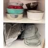 Image 1 :  Cupboard of Kitchen Needs  Pyrex, Casserole Dish, Baking Pans & More!