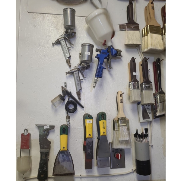 Painting Supplies, Utility Lights and More! Scroll Photos 