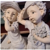 Image 2 : Resin Statue of Children on Bench 16 L, 16 T,  9 W
