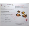 Image 3 :  Madeira Citrine gemstone Parcel 51.13 ct Certified Value ($7,670 Appraisal)