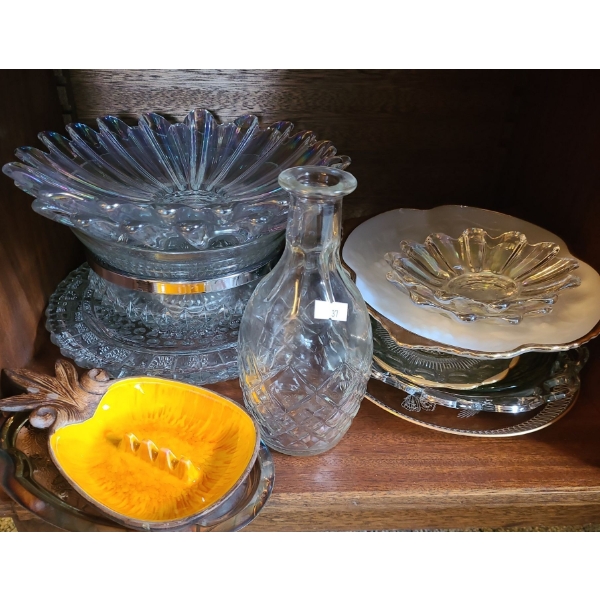 Serving Essentials Including: Plates (Opal 6" Diameter Small, 10" Diameter Large), Bowls and More!