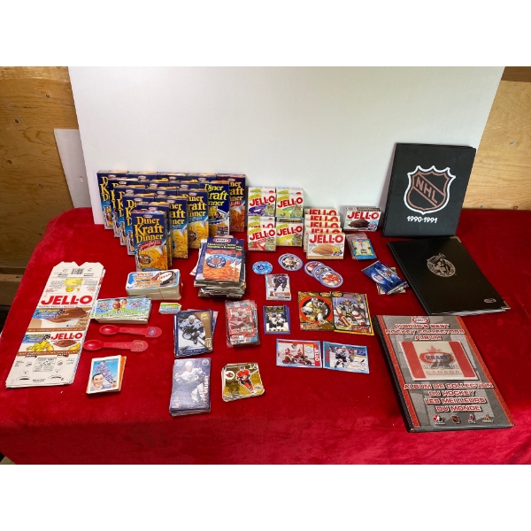 Kraft Dinner and Jell-o Sports Cards
