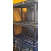 Image 1 : Resin 5 Shelf Storage 36 W, 18 D, 76 T (Contents Shown Blurred on Bottom 2 Shelves, NOT Included)